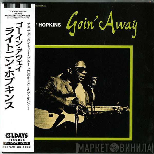  Lightnin' Hopkins  - Goin' Away