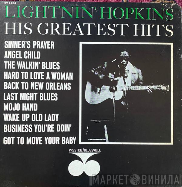  Lightnin' Hopkins  - His Greatest Hits