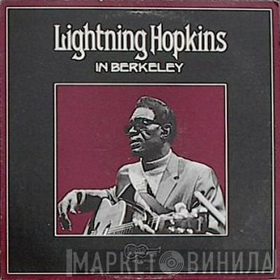  Lightnin' Hopkins  - In Berkeley