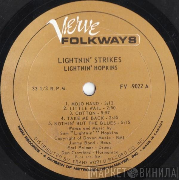  Lightnin' Hopkins  - Lightnin' Strikes