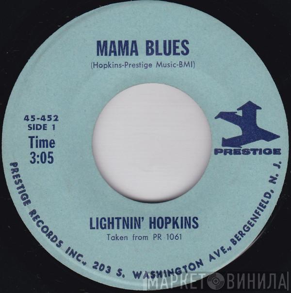  Lightnin' Hopkins  - Mama Blues