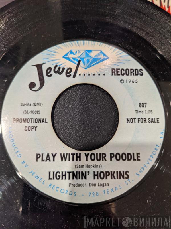  Lightnin' Hopkins  - Play With Your Poodle