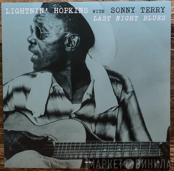 , Lightnin' Hopkins  Sonny Terry  - Last Night Blues