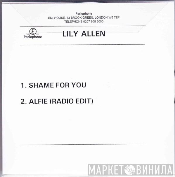  Lily Allen  - Shame For You / Alfie