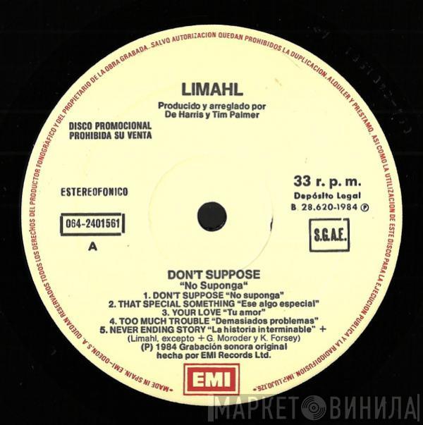  Limahl  - Don't Suppose