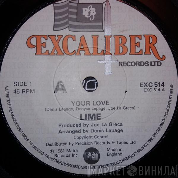 Lime  - Your Love / Agent 406