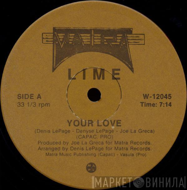  Lime   - Your Love