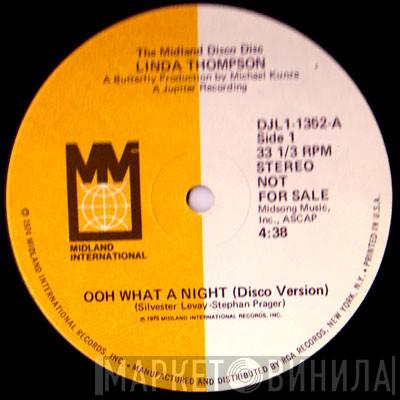 Linda G. Thompson - Ooh What A Night (Disco Version)