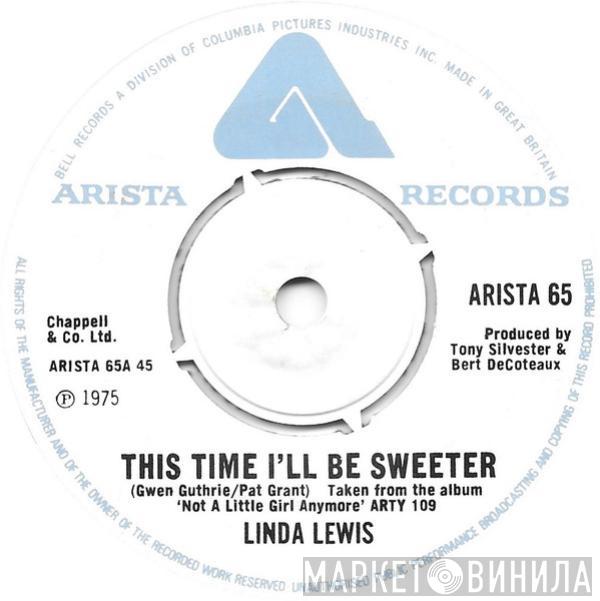 Linda Lewis - This Time I'll Be Sweeter