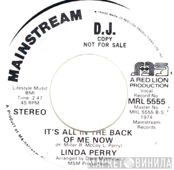  Linda Perry   - Everyone Has Someone / It's All In The Back Of Me Now