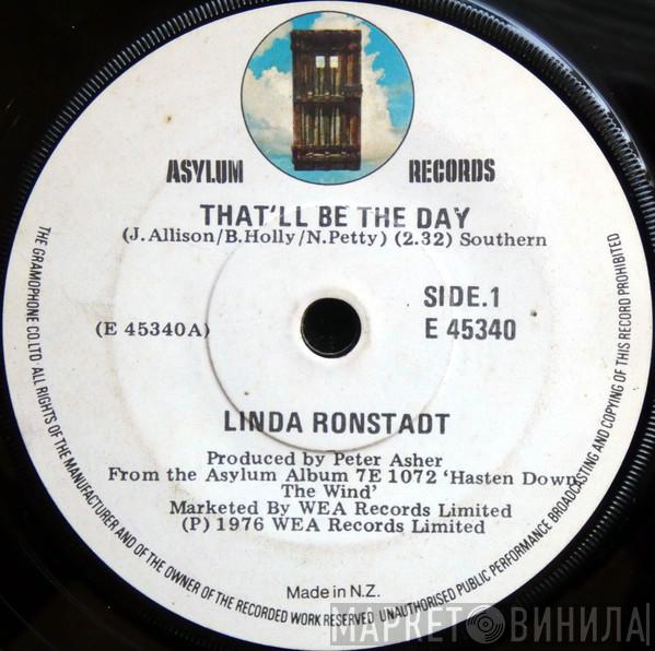  Linda Ronstadt  - That'll Be The Day / Try Me Again