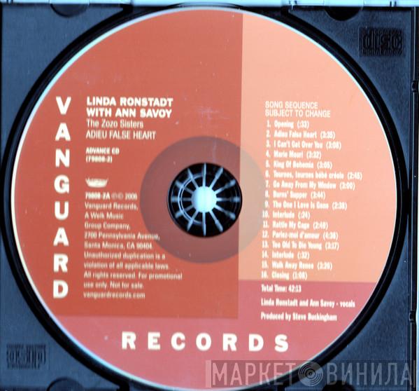 Linda Ronstadt, Ann Savoy, The Zozo Sisters - Adieu False Heart