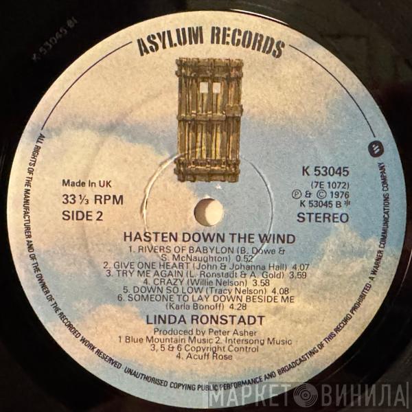 Linda Ronstadt - Hasten Down The Wind