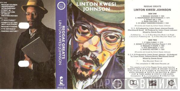 Linton Kwesi Johnson - Reggae Greats