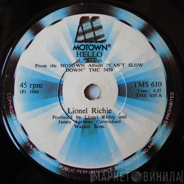  Lionel Richie  - Hello / You Mean More To Me