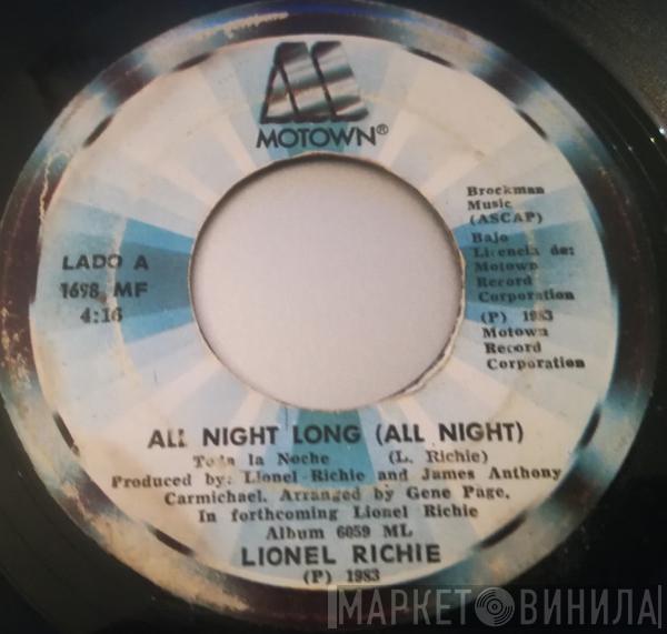 Lionel Richie  - All Night Long (All Night)