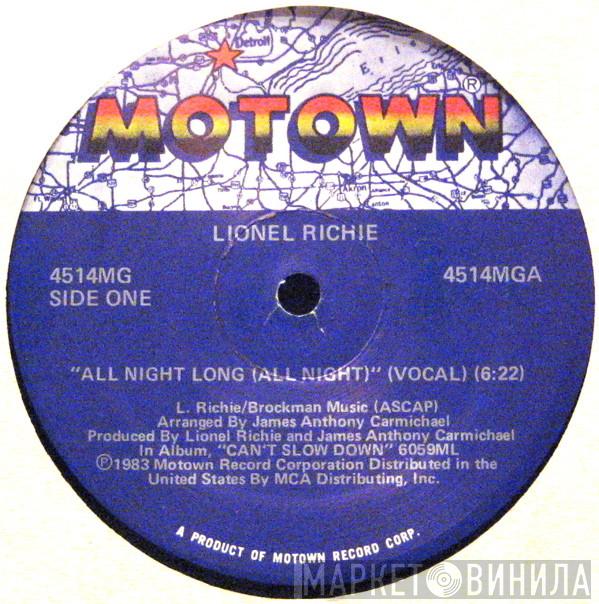 Lionel Richie  - All Night Long (All Night)