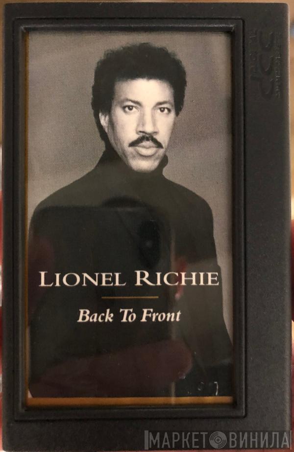  Lionel Richie  - Back To Front