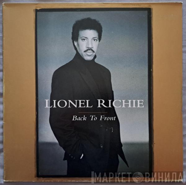  Lionel Richie  - Back To Front