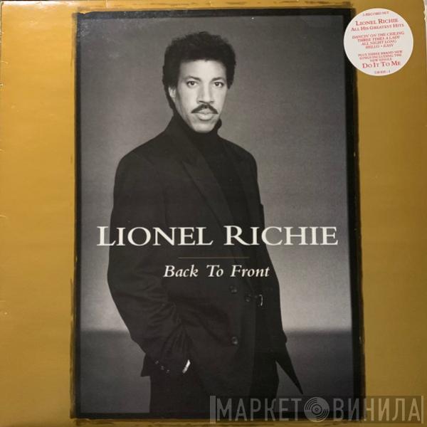  Lionel Richie  - Back To Front