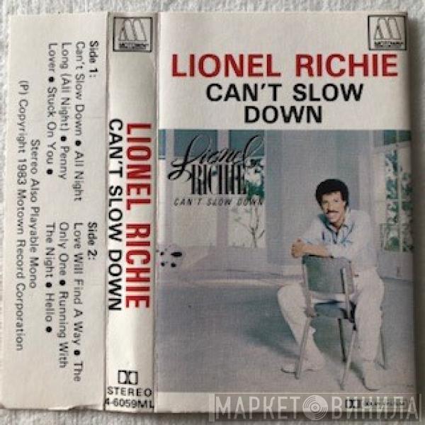  Lionel Richie  - Can't Slow Down