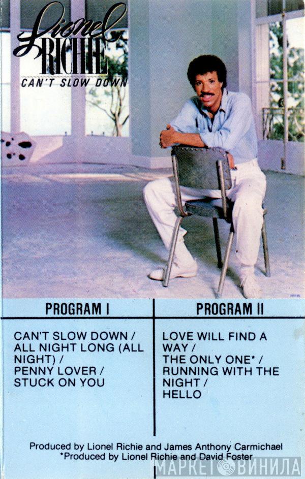  Lionel Richie  - Can't Slow Down
