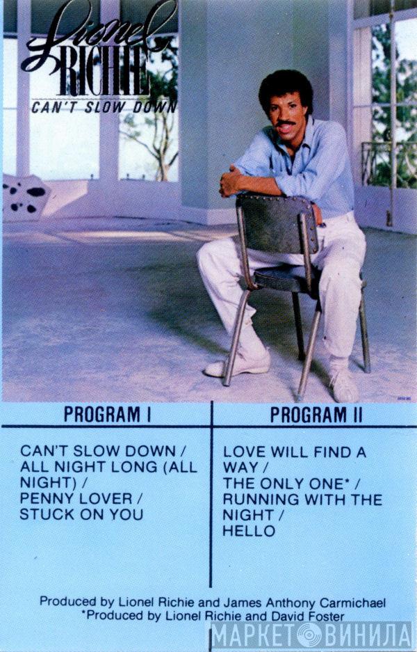 Lionel Richie  - Can't Slow Down