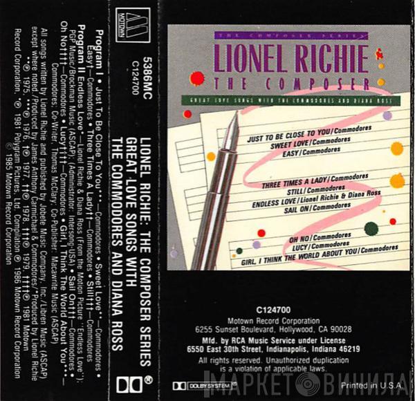  Lionel Richie  - Great Love Songs With The Commodores & Diana Ross
