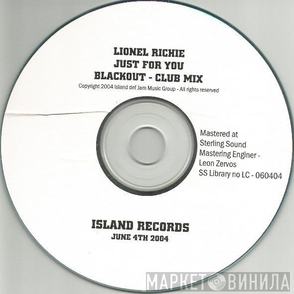  Lionel Richie  - Just For You