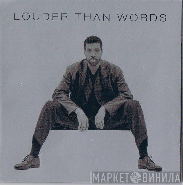 Lionel Richie - Louder Than Words