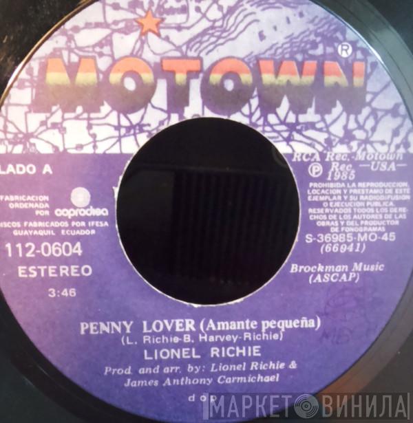  Lionel Richie  - Penny Lover = Amante Pequeña