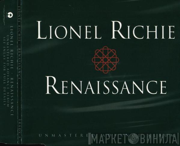  Lionel Richie  - Renaissance Unmastered Advance Album