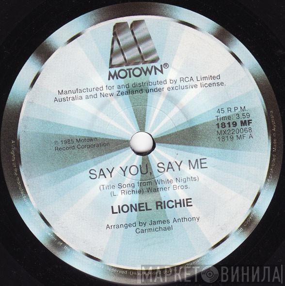  Lionel Richie  - Say You, Say Me