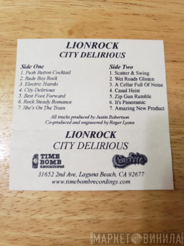  Lionrock  - City Delirious