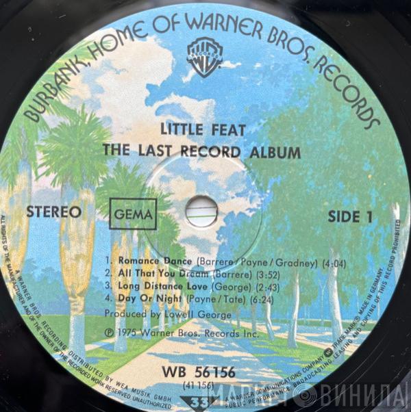  Little Feat  - The Last Record Album
