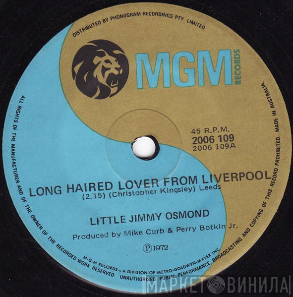 Little Jimmy Osmond - Long Haired Lover From Liverpool