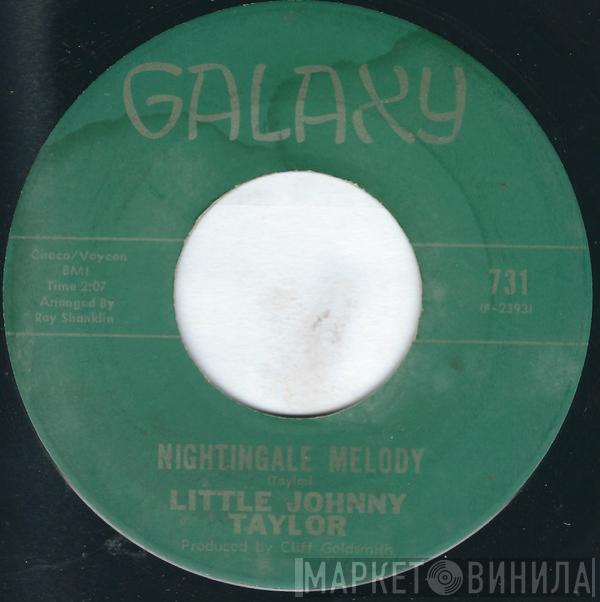 Little Johnny Taylor - Nightingale Melody / You Win, I Lose
