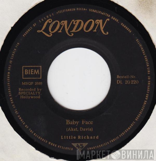  Little Richard  - Baby Face / I'll Never Let You Go