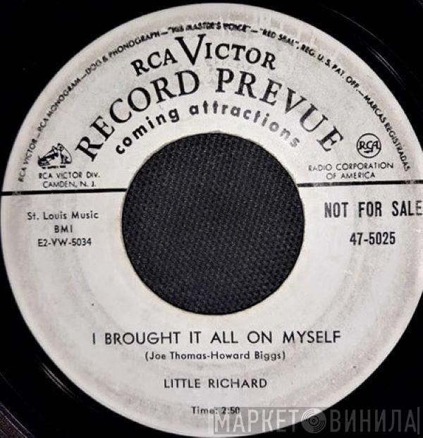  Little Richard  - Please Have Mercy On Me / I Brought It All On Myself