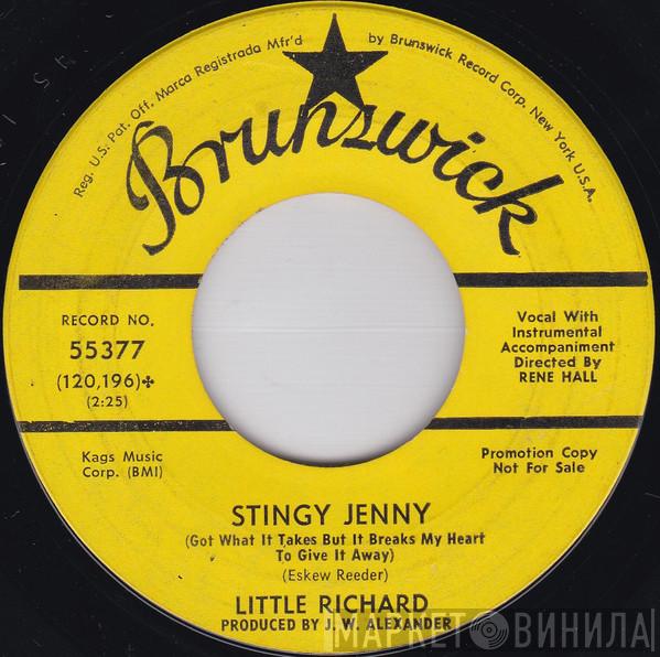  Little Richard  - Stingy Jenny / Baby Don't You Tear My Clothes