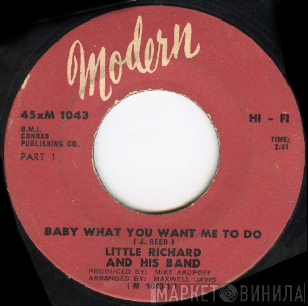 Little Richard And His Band - Baby What You Want Me To Do