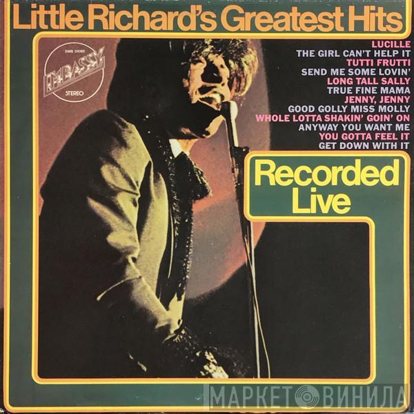  Little Richard  - Little Richard's Greatest Hits (Recorded Live)