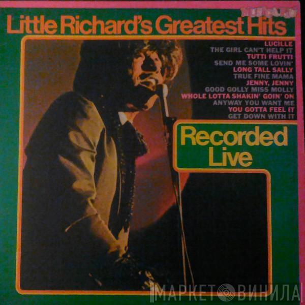  Little Richard  - Little Richard's Greatest Hits Recorded Live