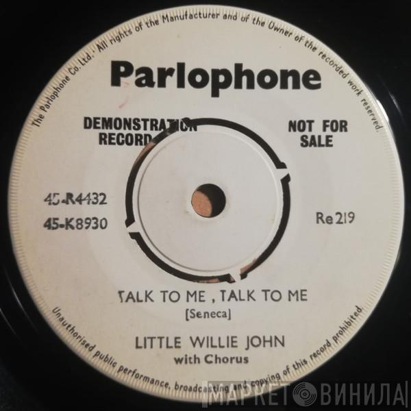  Little Willie John  - Talk To Me, Talk To Me / Spasms