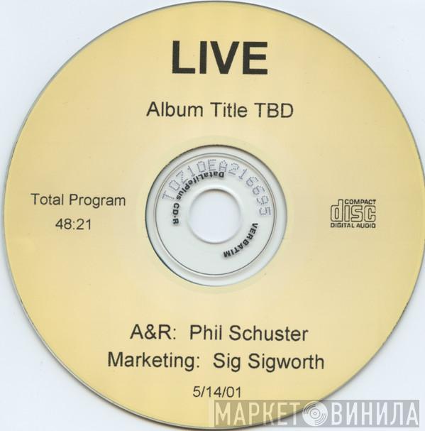  Live  - Album Title TBD