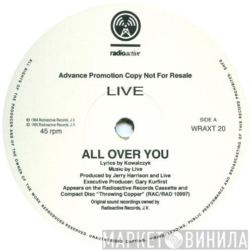 Live  - All Over You