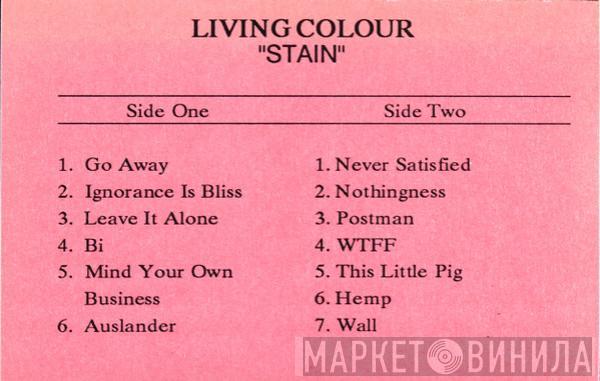  Living Colour  - Stain