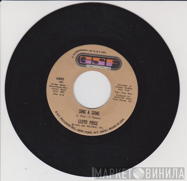 Lloyd Price - Sing A Song / Electric Lover