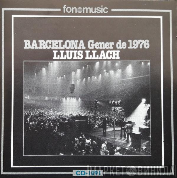  Lluis Llach  - Barcelona (Gener De 1976)