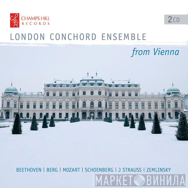 , London Conchord Ensemble , Ludwig van Beethoven , Alban Berg , Wolfgang Amadeus Mozart , Arnold Schoenberg , Johann Strauss Jr.  Alexander Von Zemlinsky  - From Vienna